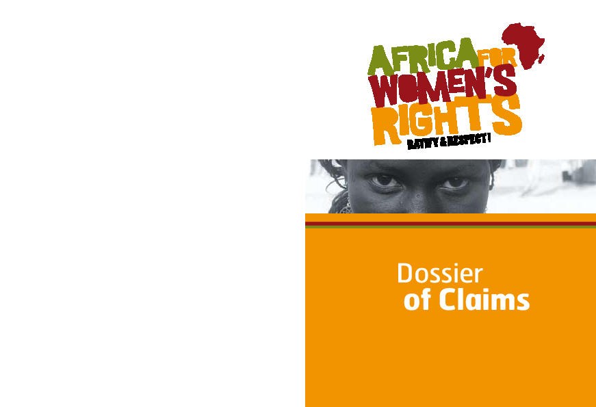 Dossier of Claims